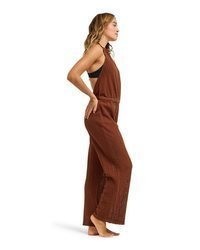 brauner Jumpsuit von Roxy