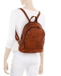 brauner Leder Rucksack von Harbour 2nd