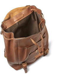 brauner Leder Rucksack von Bill Amberg