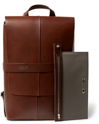brauner Leder Rucksack