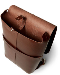 brauner Leder Rucksack