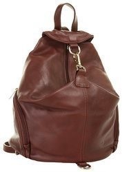 brauner Leder Rucksack von Piké