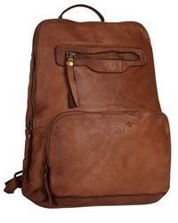 brauner Leder Rucksack von SAMANTHA LOOK