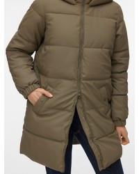 brauner Ledermantel von Vero Moda