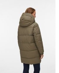 brauner Ledermantel von Vero Moda