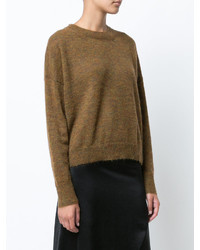 brauner Mohair Pullover von Etoile Isabel Marant