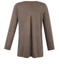 brauner Oversize Pullover von Emilia Lay