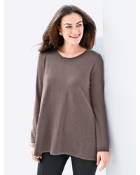 brauner Oversize Pullover von Emilia Lay