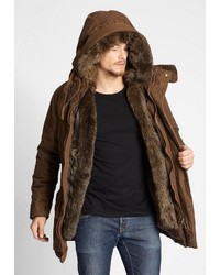 brauner Parka von khujo