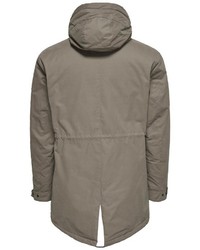 brauner Parka von ONLY & SONS