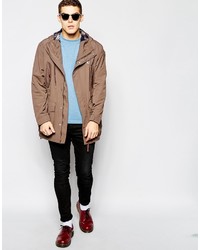 brauner Parka von Fred Perry