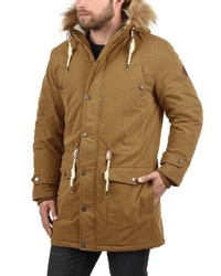 brauner Parka von Solid