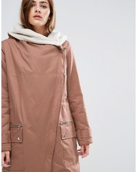 brauner Parka von Asos