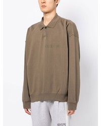 brauner Polo Pullover von FEAR OF GOD ESSENTIALS