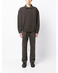 brauner Polo Pullover von FEAR OF GOD ESSENTIALS