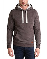 brauner Pullover mit einem Kapuze von BLEND