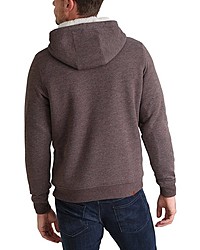 brauner Pullover mit einem Kapuze von BLEND