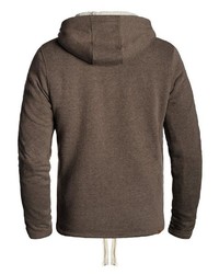 brauner Pullover mit einem Kapuze von BLEND