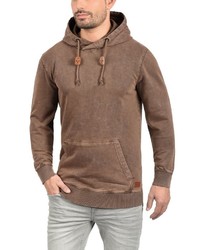 brauner Pullover mit einem Kapuze von BLEND