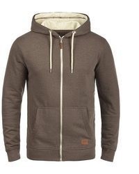 brauner Pullover mit einem Kapuze von BLEND