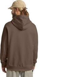 brauner Pullover mit einem Kapuze von Jack Wolfskin