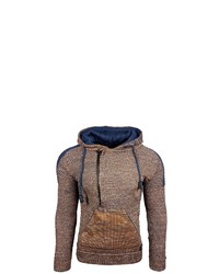 brauner Pullover mit einem Kapuze von RUSTY NEAL