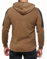 brauner Pullover mit einem Kapuze von RUSTY NEAL