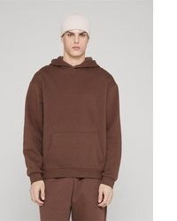 brauner Pullover mit einem Kapuze von Urban Classics