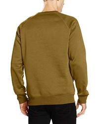 brauner Pullover mit einem Rundhalsausschnitt von Oakley