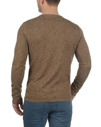 brauner Pullover mit einem Rundhalsausschnitt von Redefined Rebel