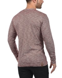 brauner Pullover mit einem Rundhalsausschnitt von Solid