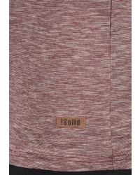 brauner Pullover mit einem Rundhalsausschnitt von Solid