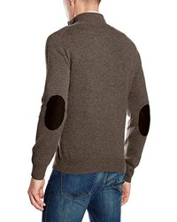 brauner Pullover von Hackett Clothing