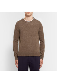 brauner Pullover von Acne Studios