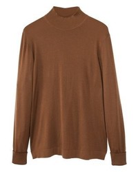 brauner Pullover von Mango
