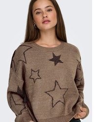 brauner Pullover von Only