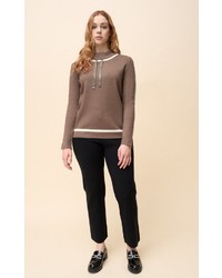 brauner Pullover von Passioni