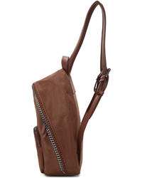 brauner Rucksack von Stella McCartney