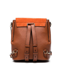 brauner Rucksack von Chloé