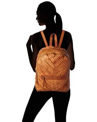 brauner Rucksack von Pieces