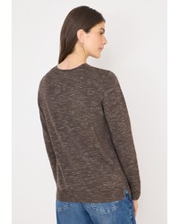 brauner Strick Pullover von Cecil