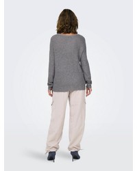 brauner Strick Pullover von Jdy