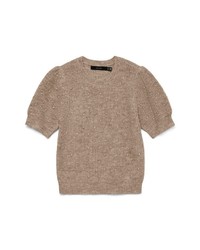 brauner Strick Pullover von Vero Moda