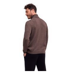 brauner Strick Wollrollkragenpullover von Falke