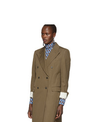 brauner Trenchcoat von Prada