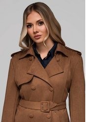 brauner Trenchcoat von Ombre