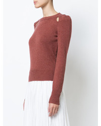 brauner Wollpullover von Etoile Isabel Marant