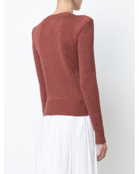 brauner Wollpullover von Etoile Isabel Marant