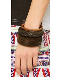 braunes Armband von Antik Batik