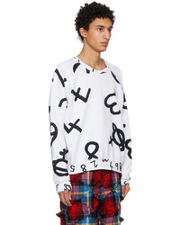 braunes bedrucktes Sweatshirt von Vivienne Westwood